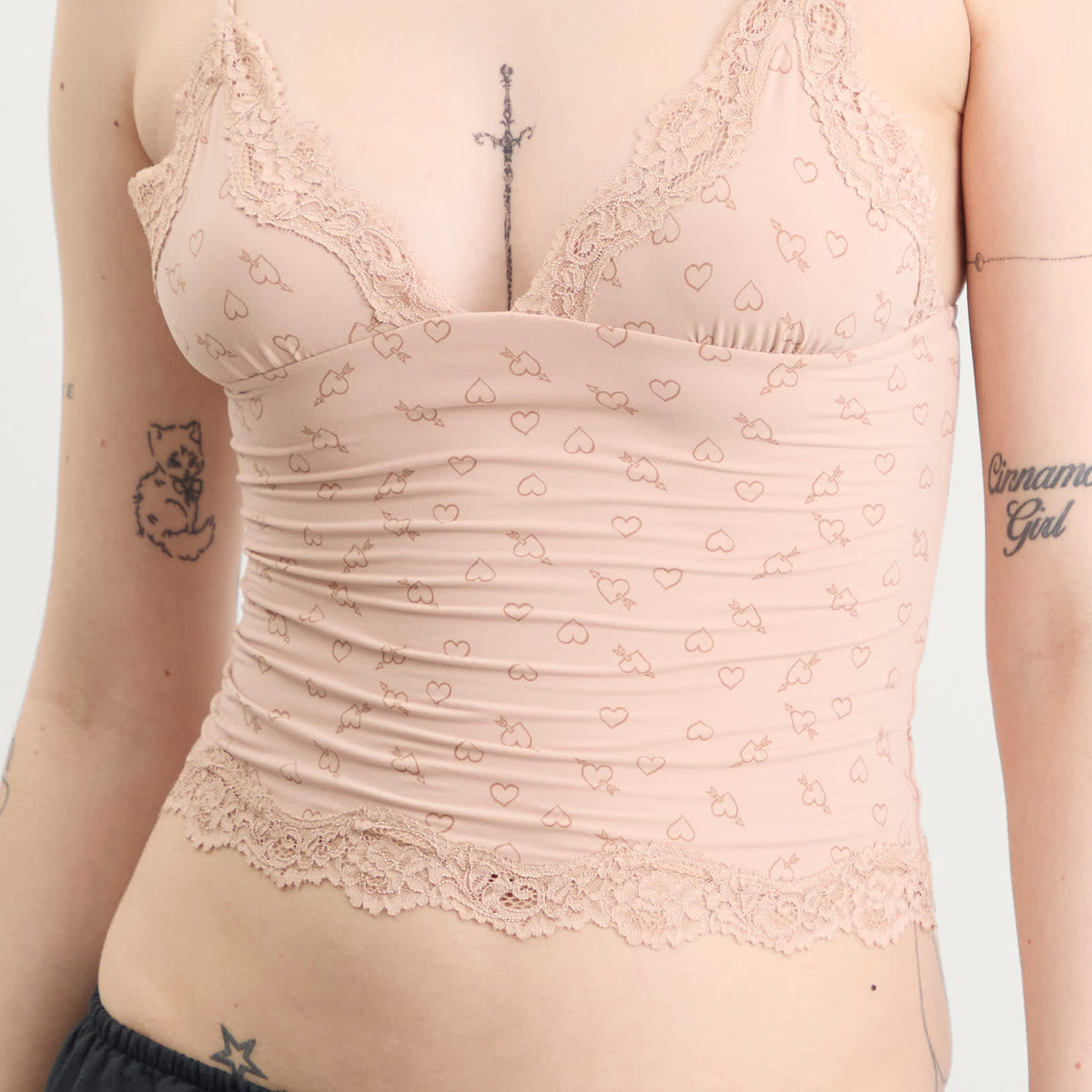 SKIMS Fits Everybody Lace Triangle Cami