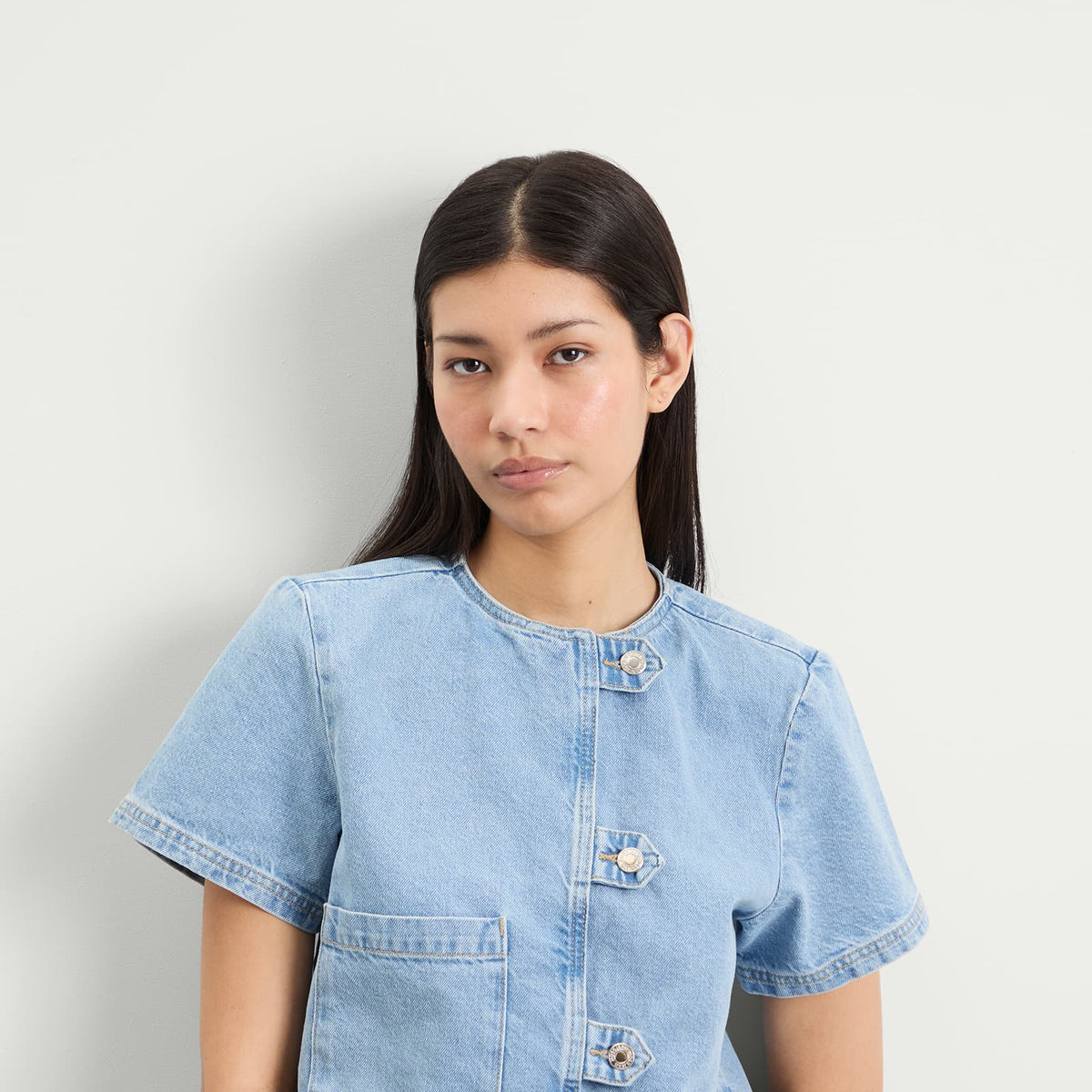 Hosbjerg Bailey Denim Top