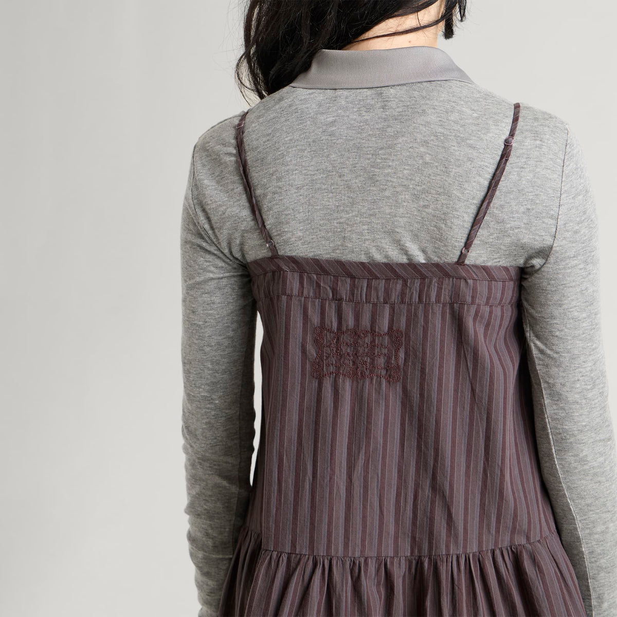 Damson Madder Rio Mini Ruffle Dress