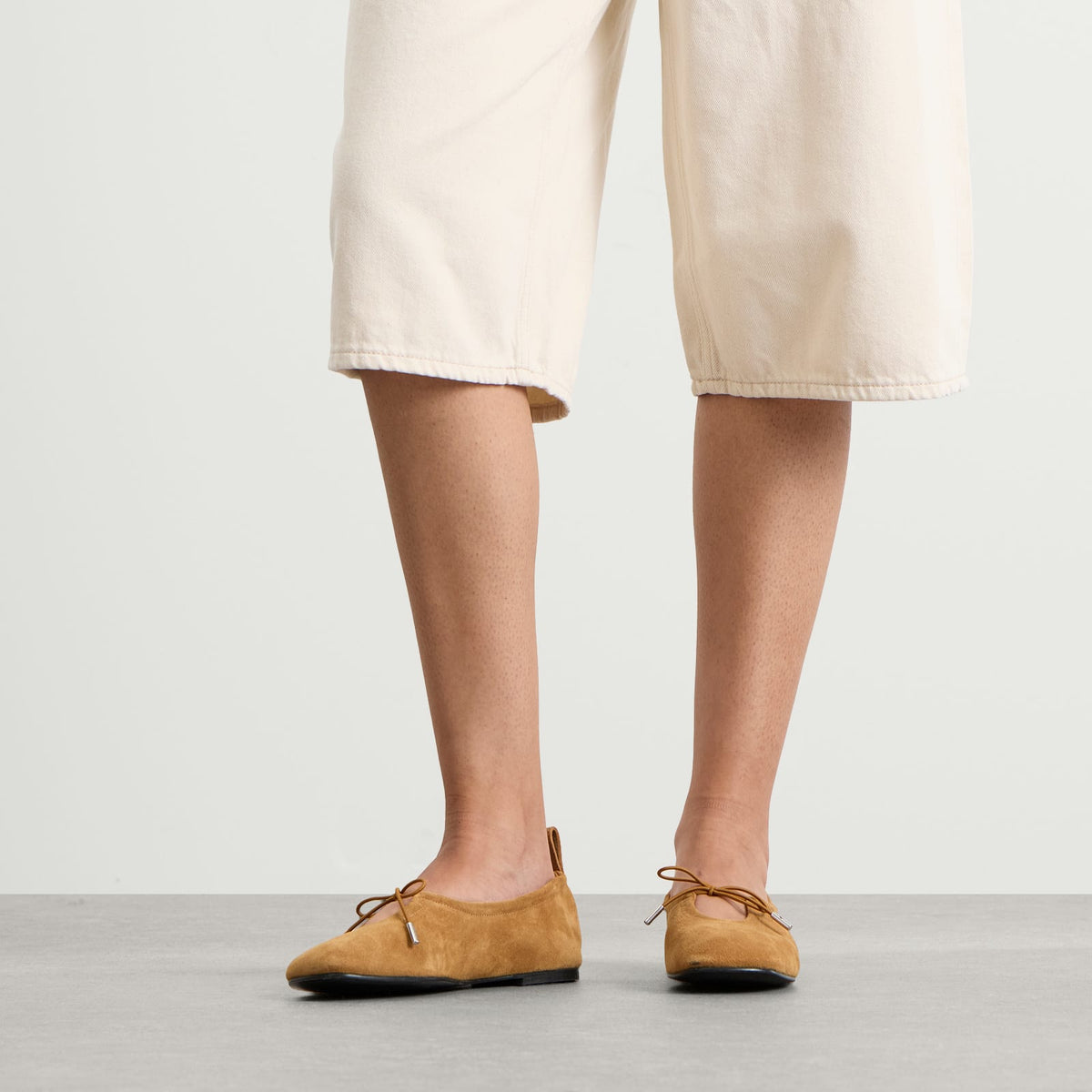 ALOHAS Rosalind Suede Ballet Flats