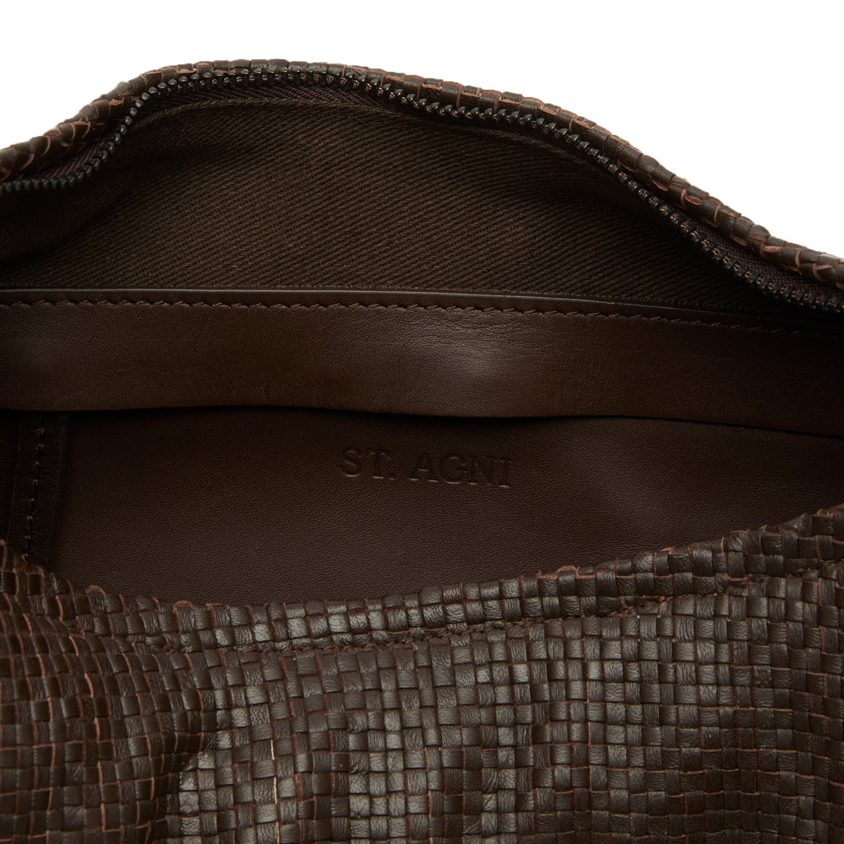 St. Agni Woven Large Bon Bon Bag