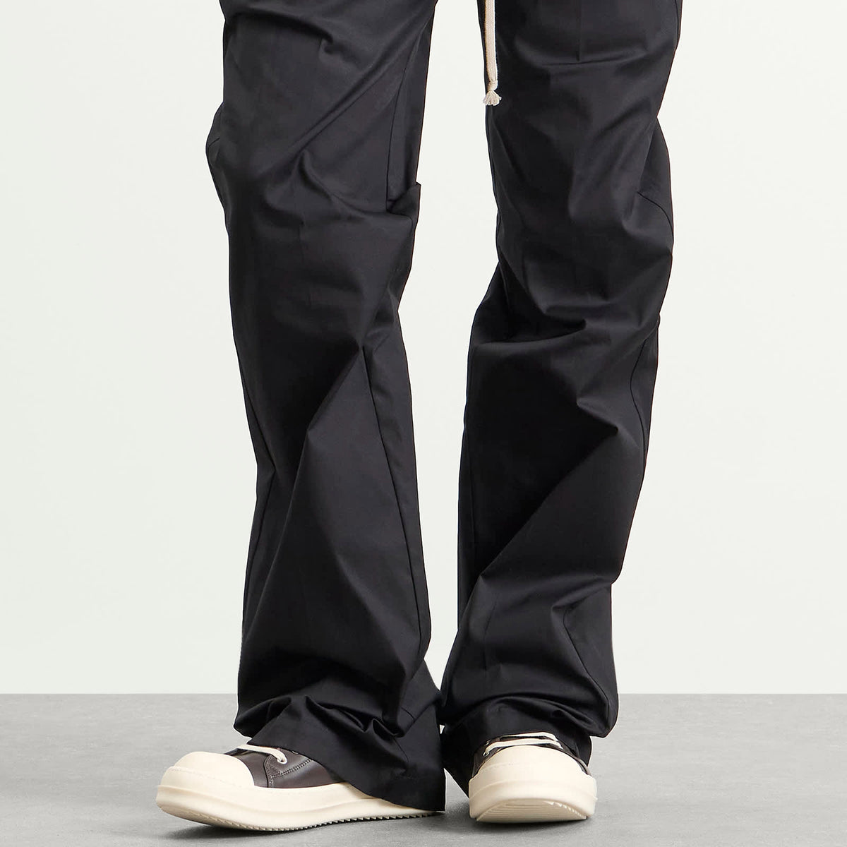 Rick Owens Leather Low Sneaks