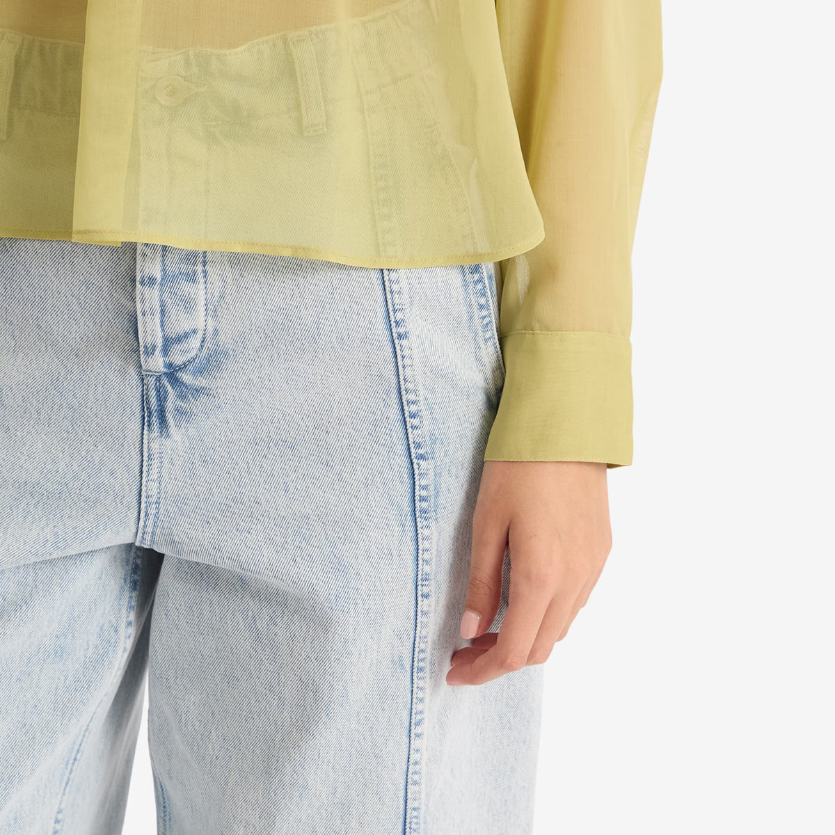YMC Displaced Seam Jeans