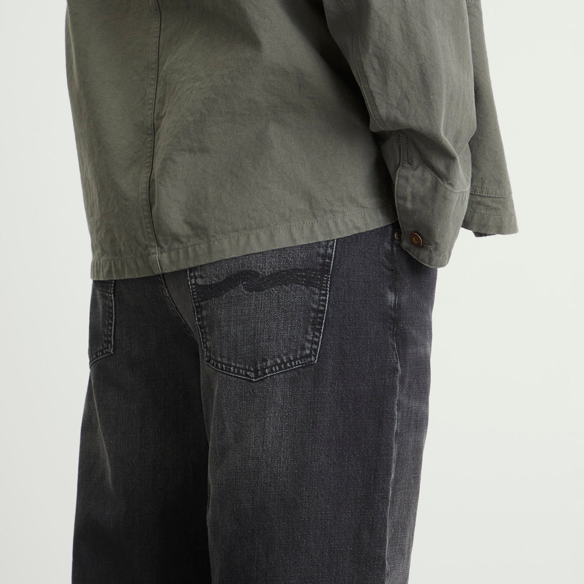 Nudie Jeans Co Loud Larry Wide Leg Jeans