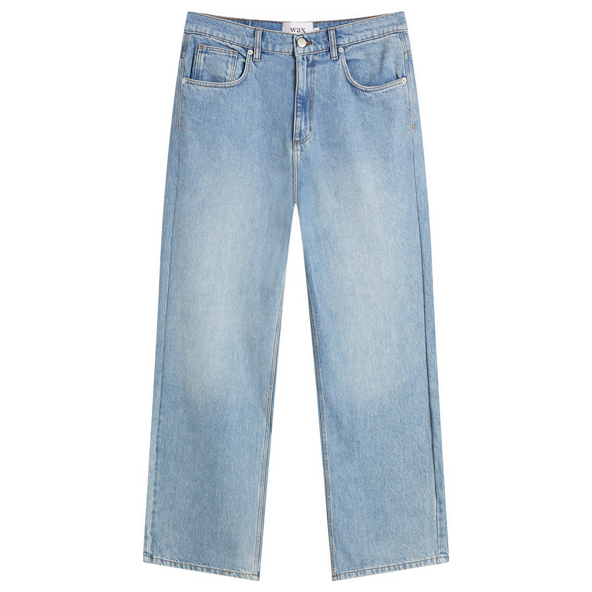 Wax London Vintage Denim Loose Fit Jeans