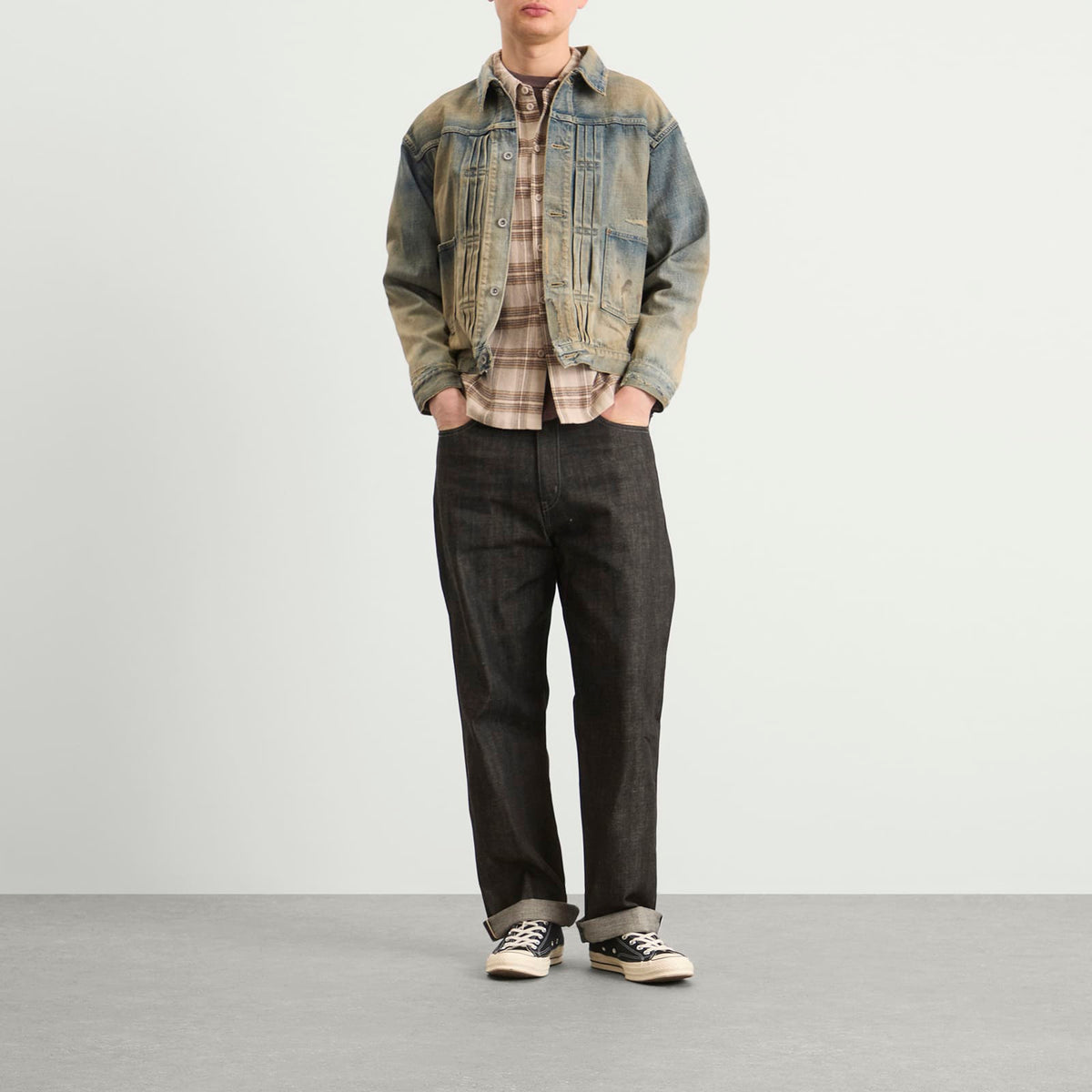 Neighborhood Straight Leg Rigid Selvedge Denim Jeans