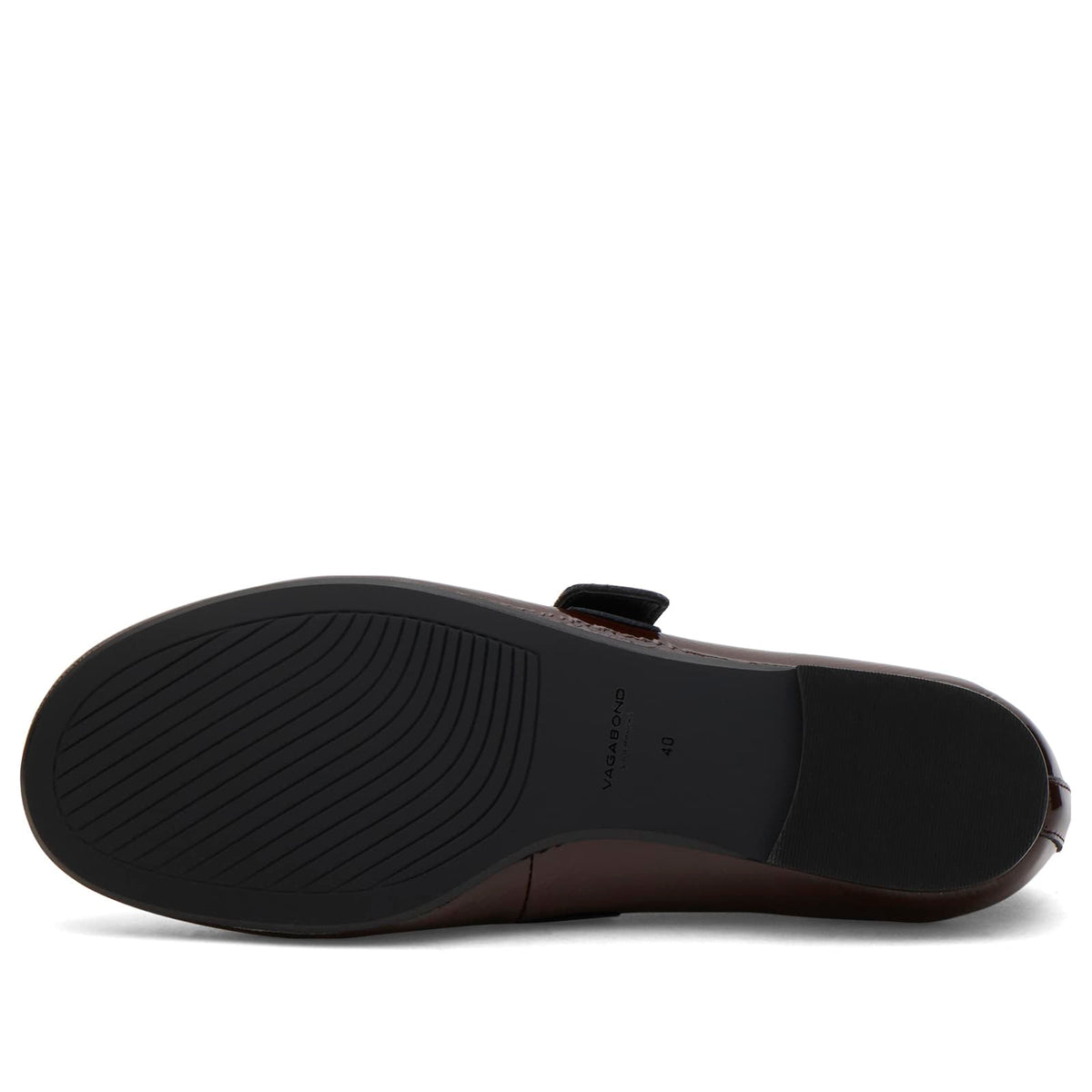 Vagabond Aleya Patent Leather Buckle Ballet