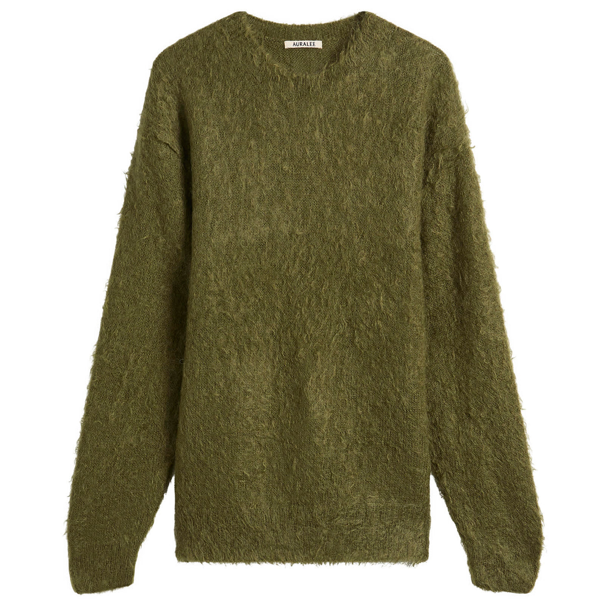 Auralee Brushed Kid Mohair Jumper