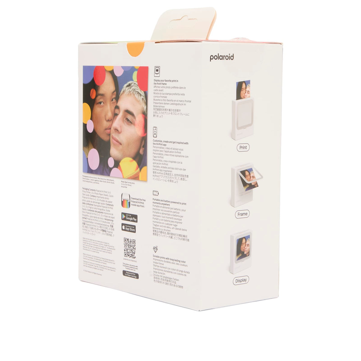 Polaroid Hi Print 3x3 Pocket Photo Printer & 10 Sheets
