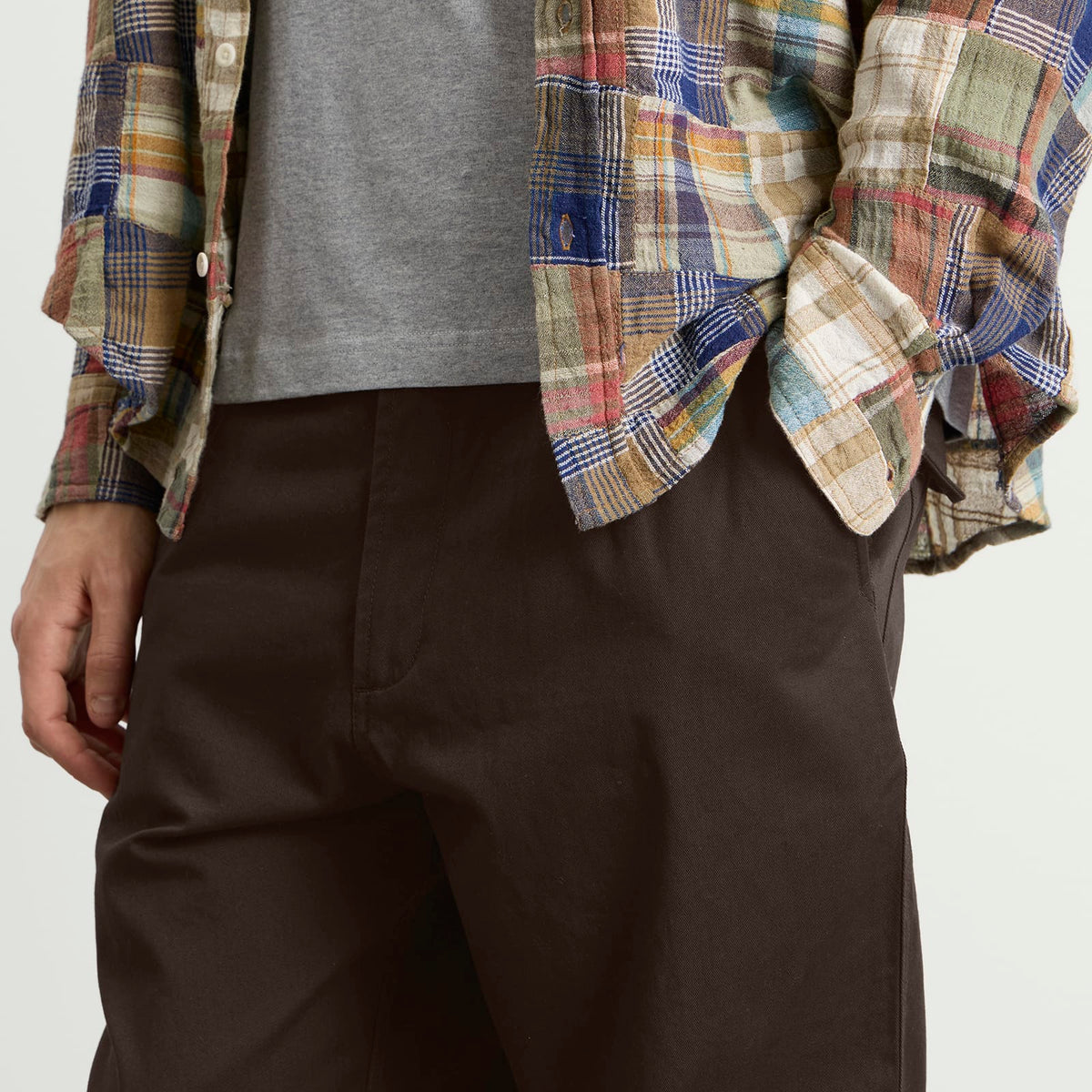 Universal Works Twill Brown Dizzy Trousers
