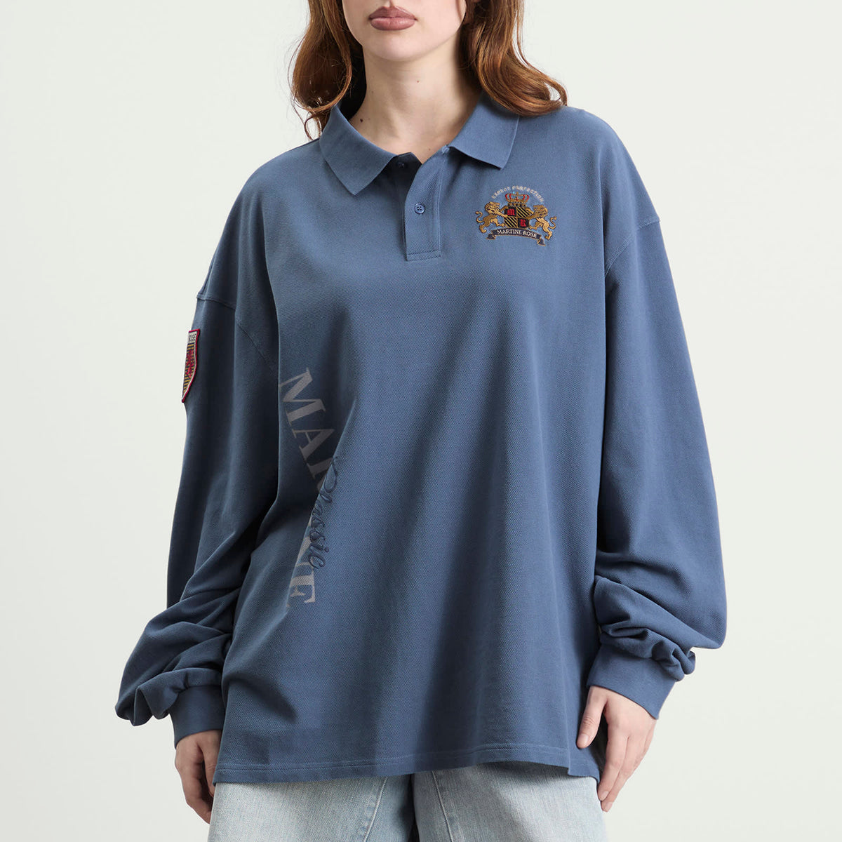 Martine Rose Long Sleeve Polo