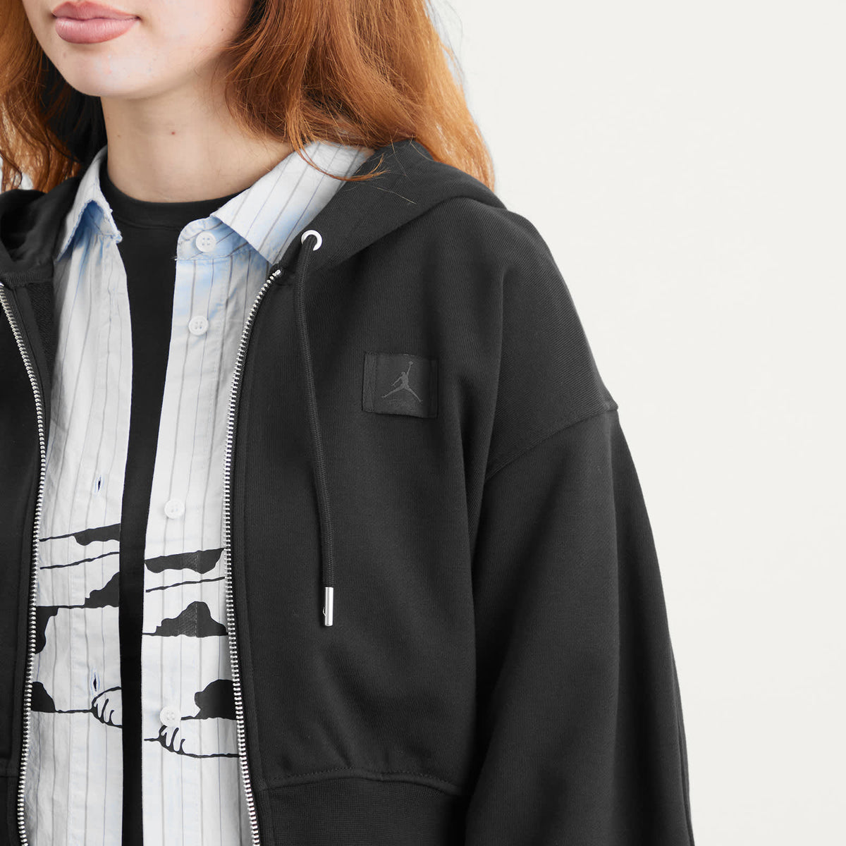 Air Jordan Flight Fleece Crop Hoodie