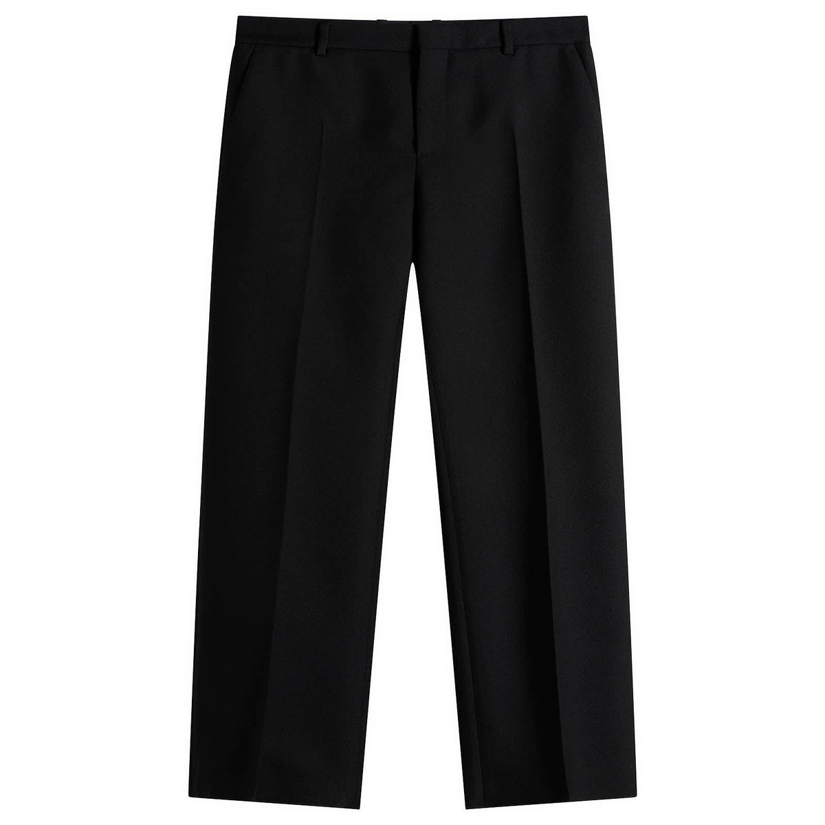 Balenciaga Wool Gabardine Tailored Trousers