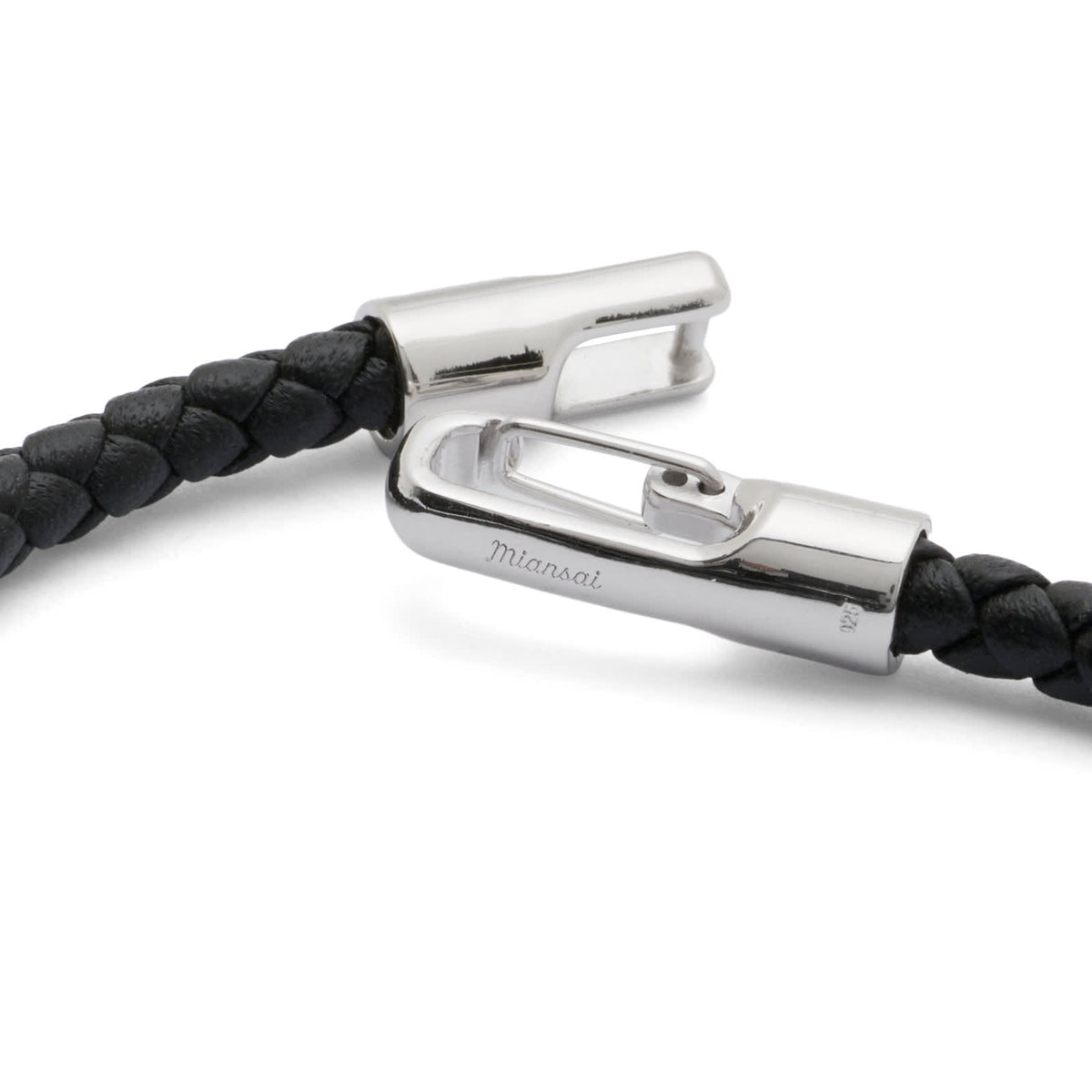 Miansai Ames Braided Leather Bracelet