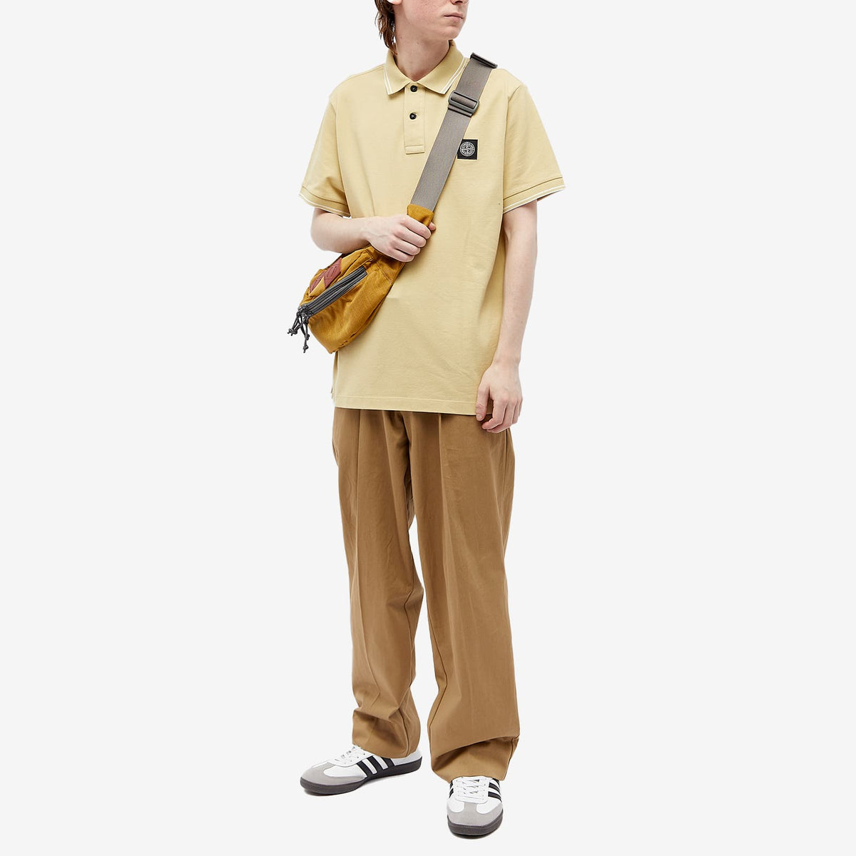 Stone Island Patch Polo
