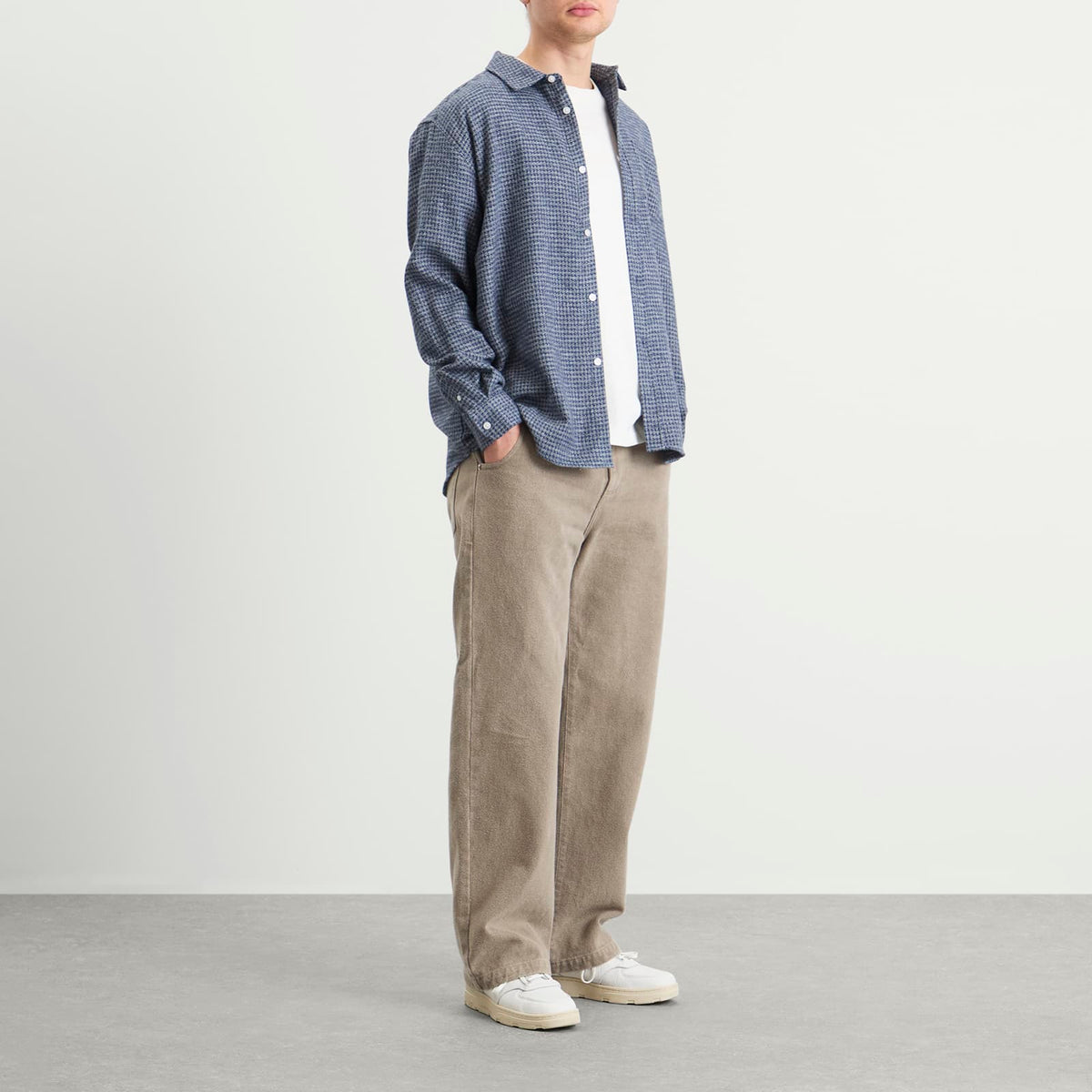 Palmes Cotton Mouline Shirt