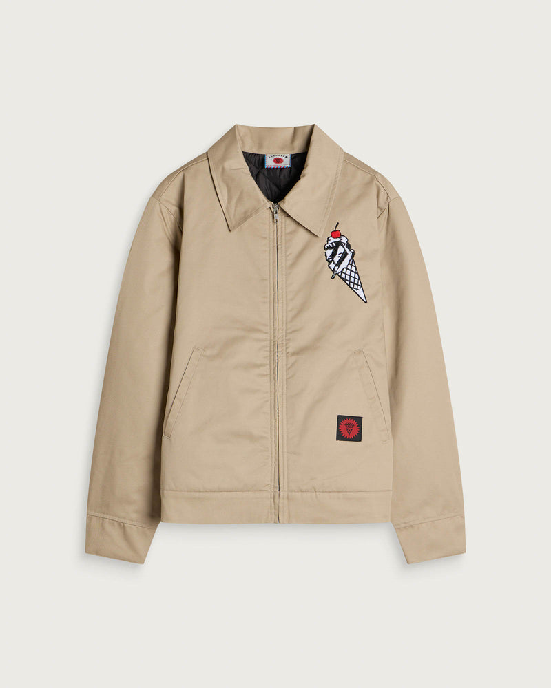 ICECREAM Cone Man Embellished Work Jacket