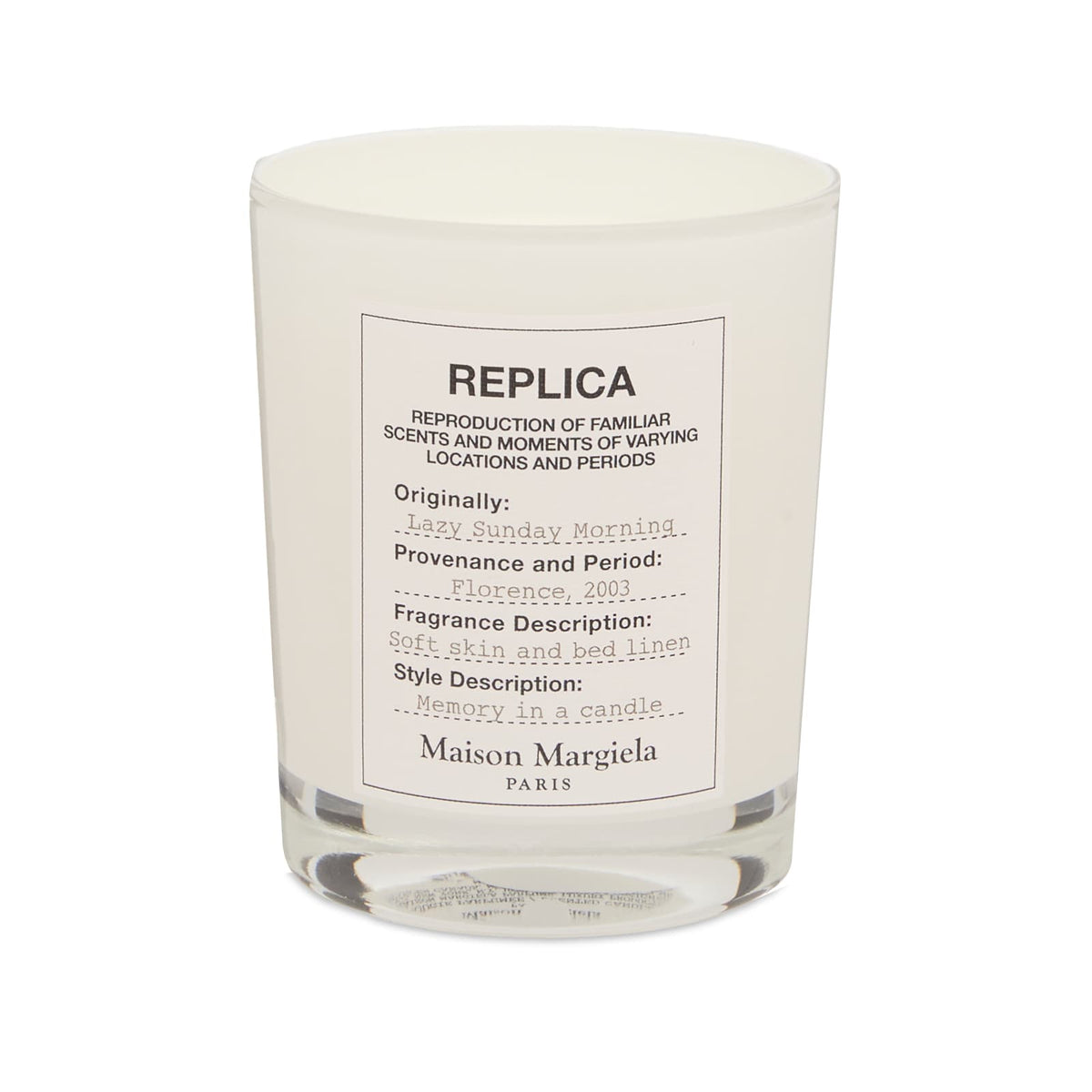 Maison Margiela Replica Lazy Sunday Candle