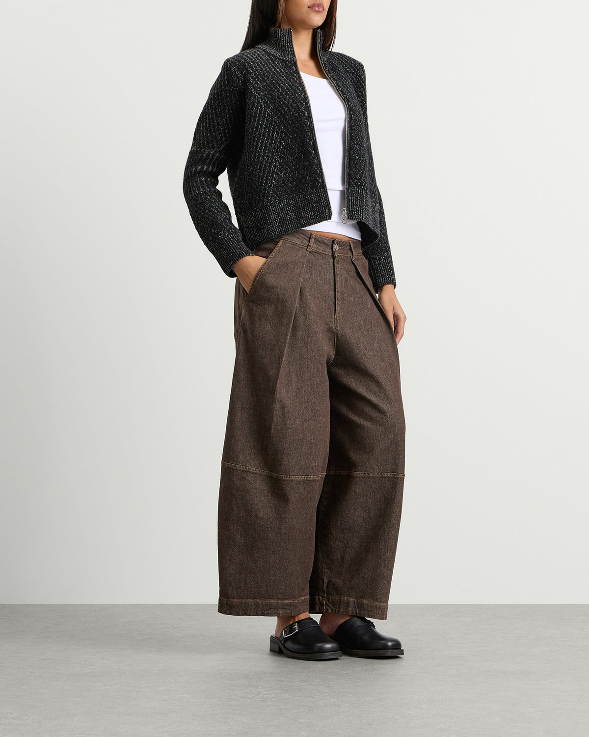 YMC Cropped Nova Knit