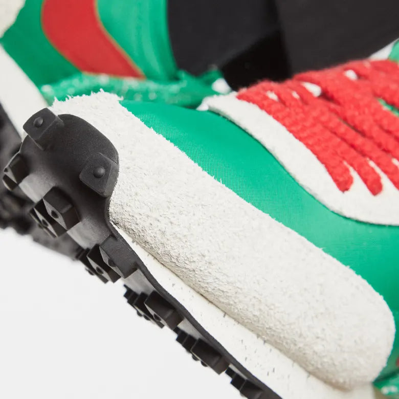 The toe of the Nike x Undercover Daybreak sneakers.