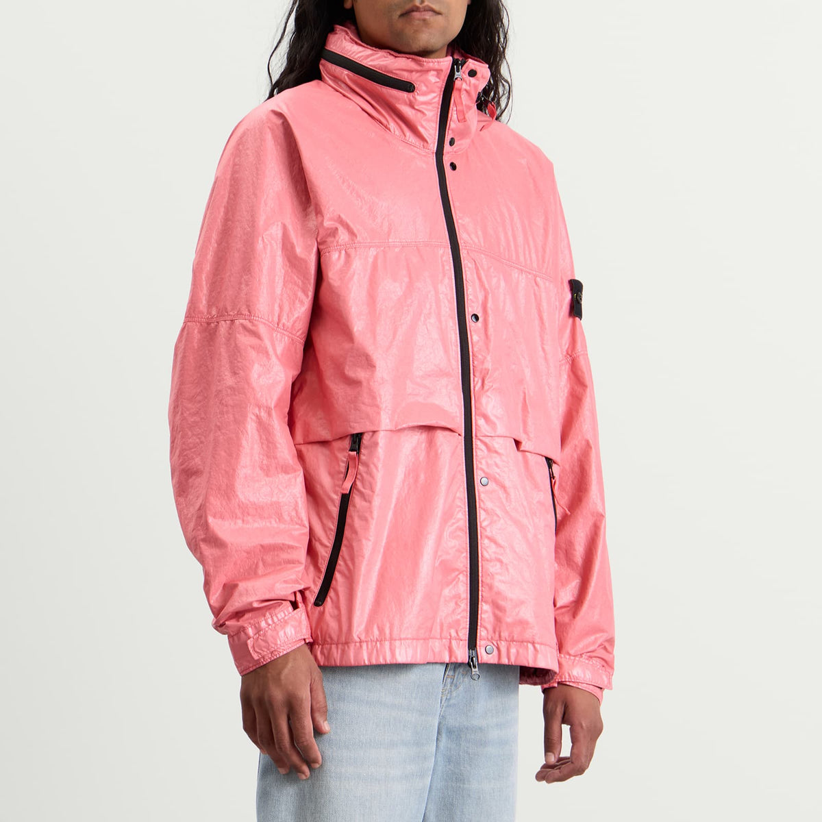 Stone Island Light Nylon 3L-TC Hooded Jacket