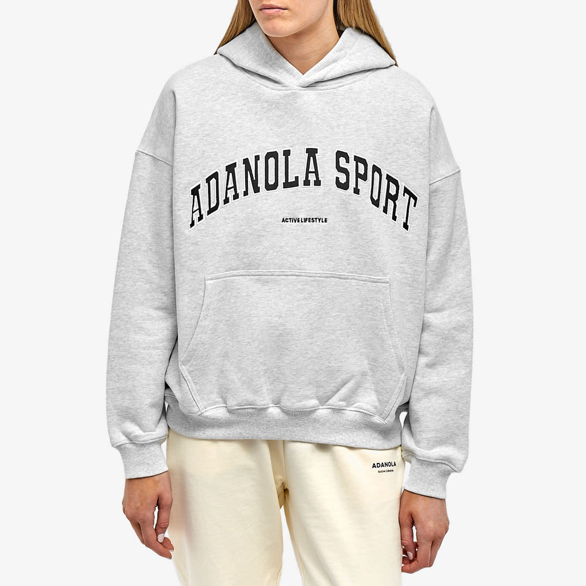 Adanola Oversized AS Logo Hoodie