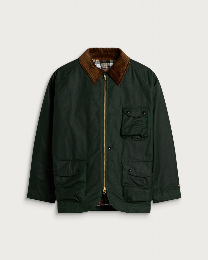 Drake's Waxed Coverall Jacket