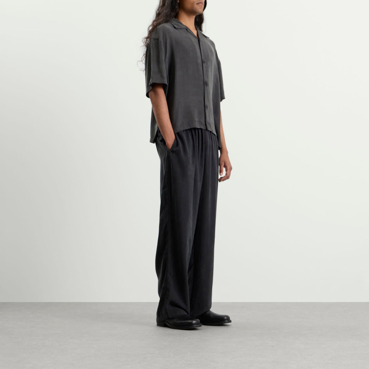 MKI Ribbed Cupro Vacation Shirt