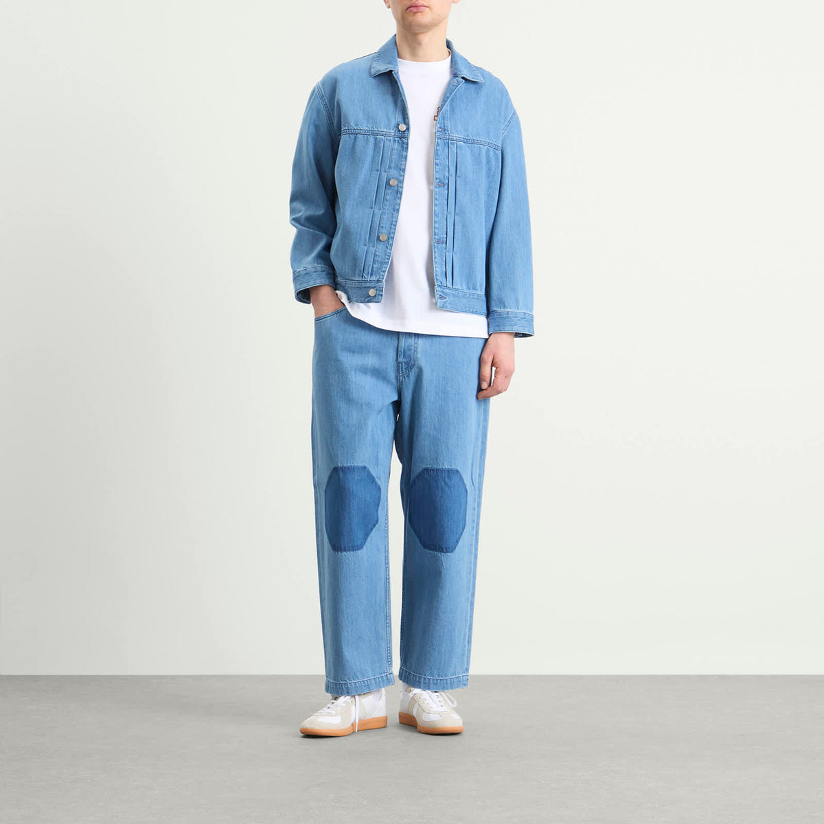 EBiT Octagon Patch Denim Jacket