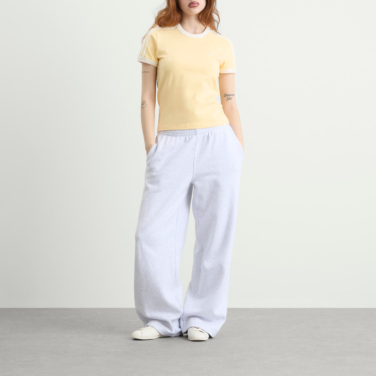 Adidas 3 Stripe Short Sleeve T-Shirt