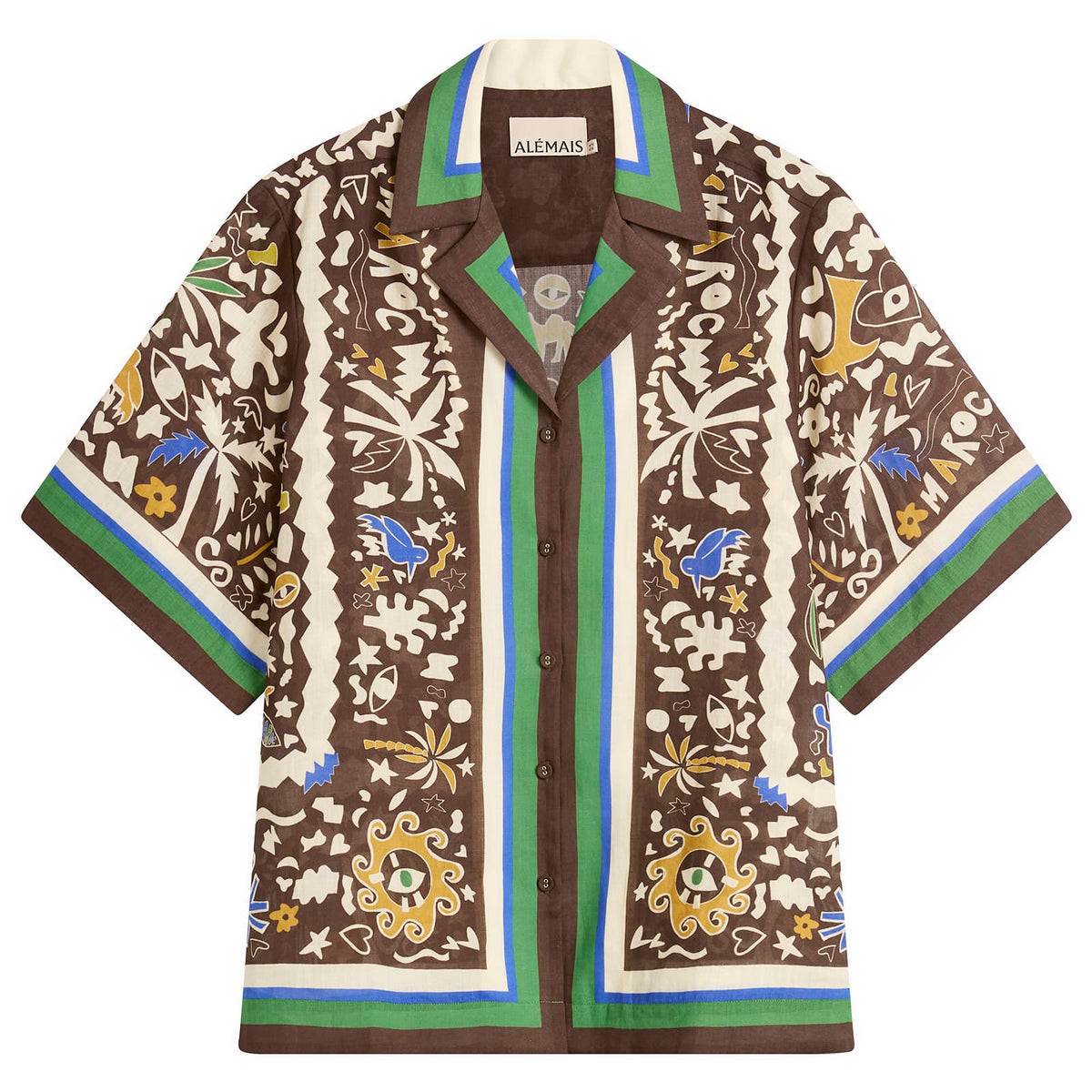 ALÉMAIS Maroc Relaxed Shirt