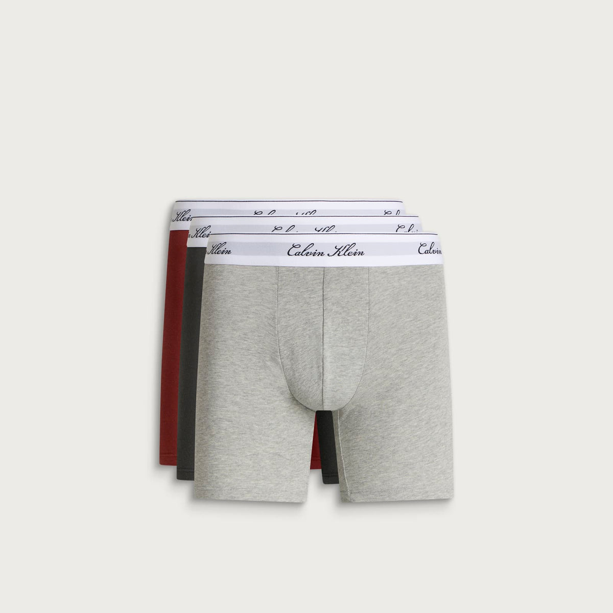 Calvin Klein Icon Script Boxer Brief - 3 Pack