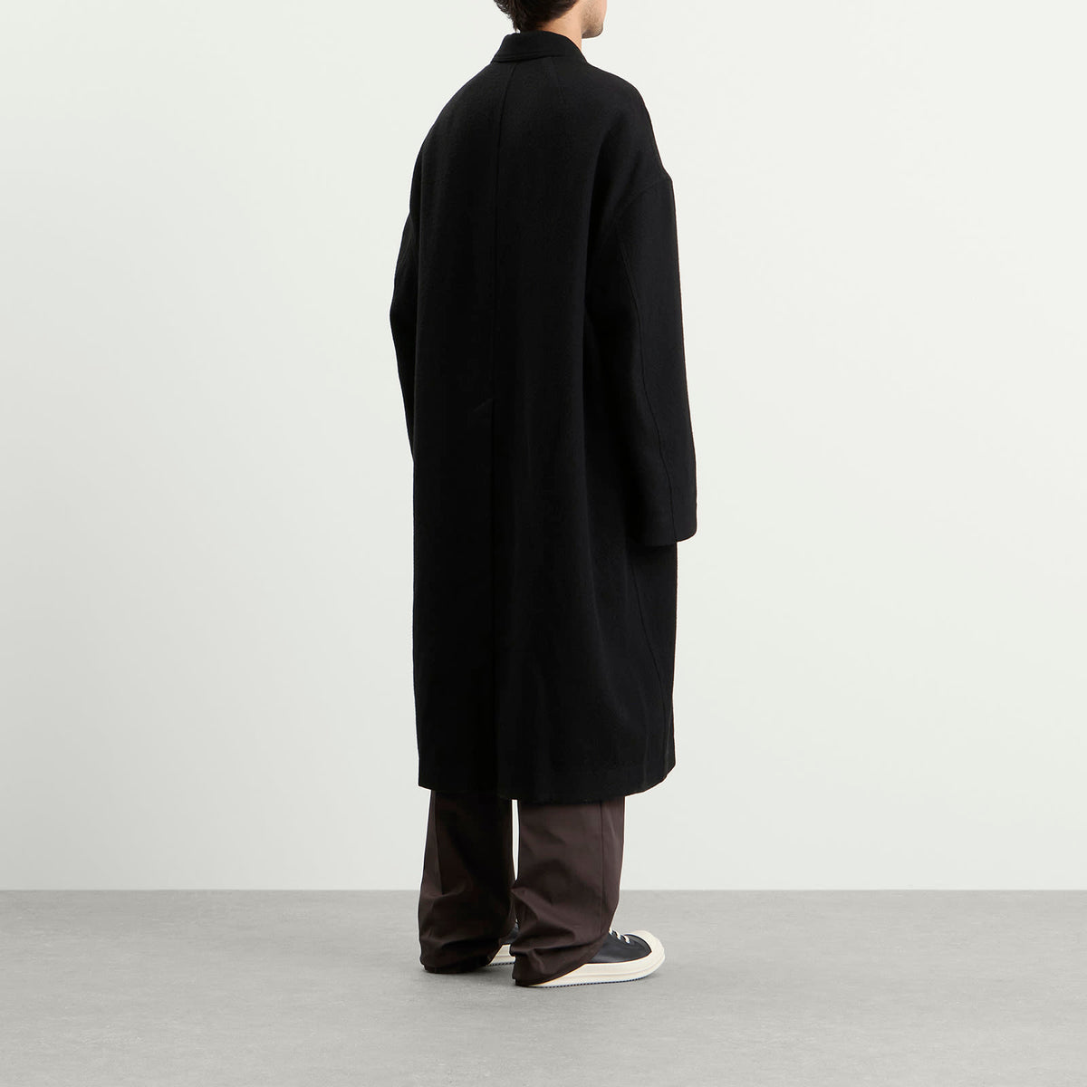 Rick Owens Buttoned Brad Coat