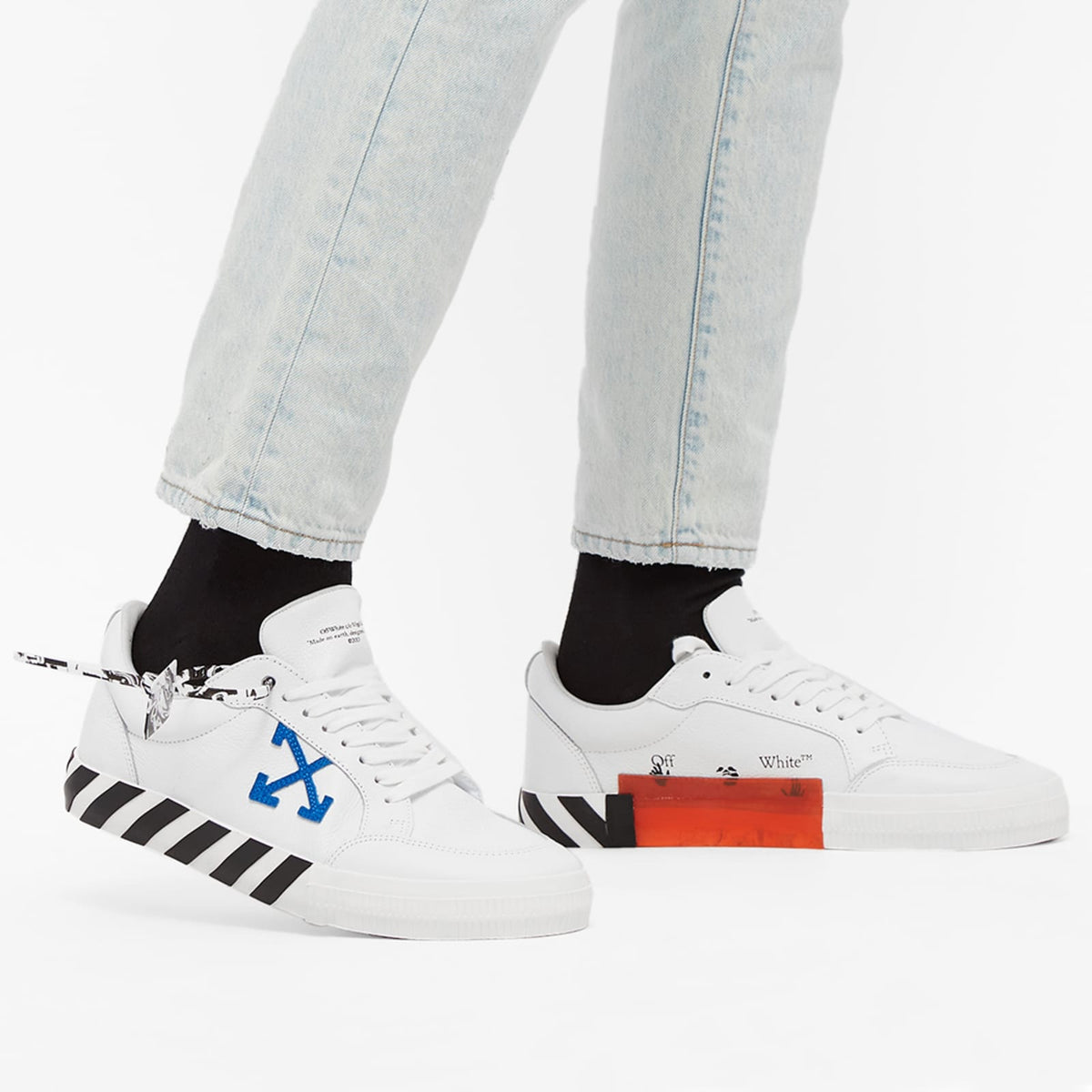 Off-White Low Vulcanized Calf Leather