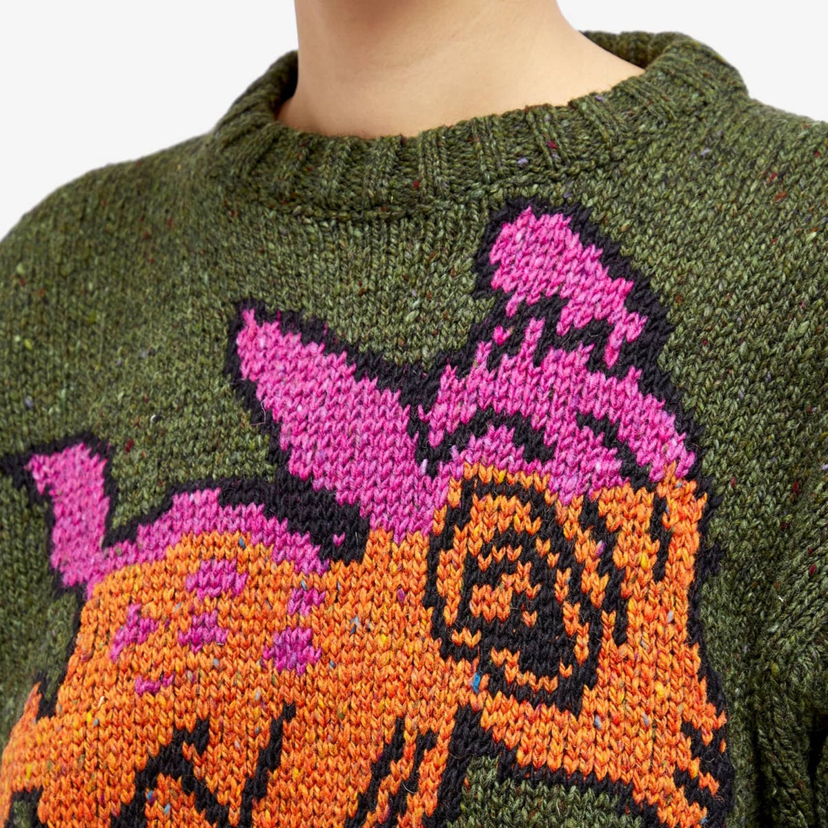 Howlin' Acid Deer Knit