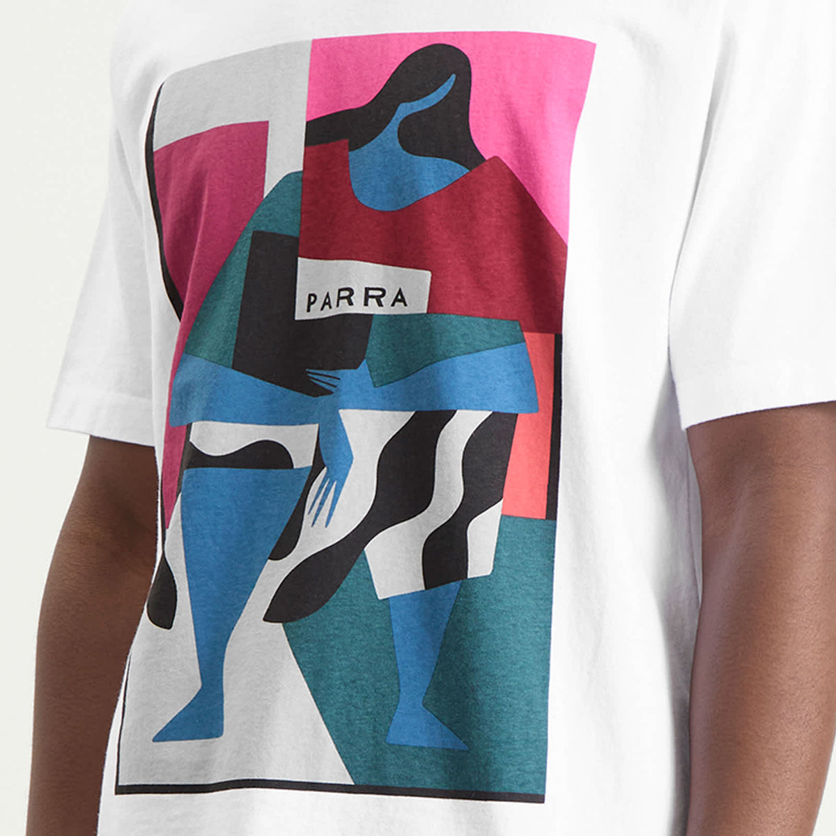 By Parra Reading The Square T-Shirt