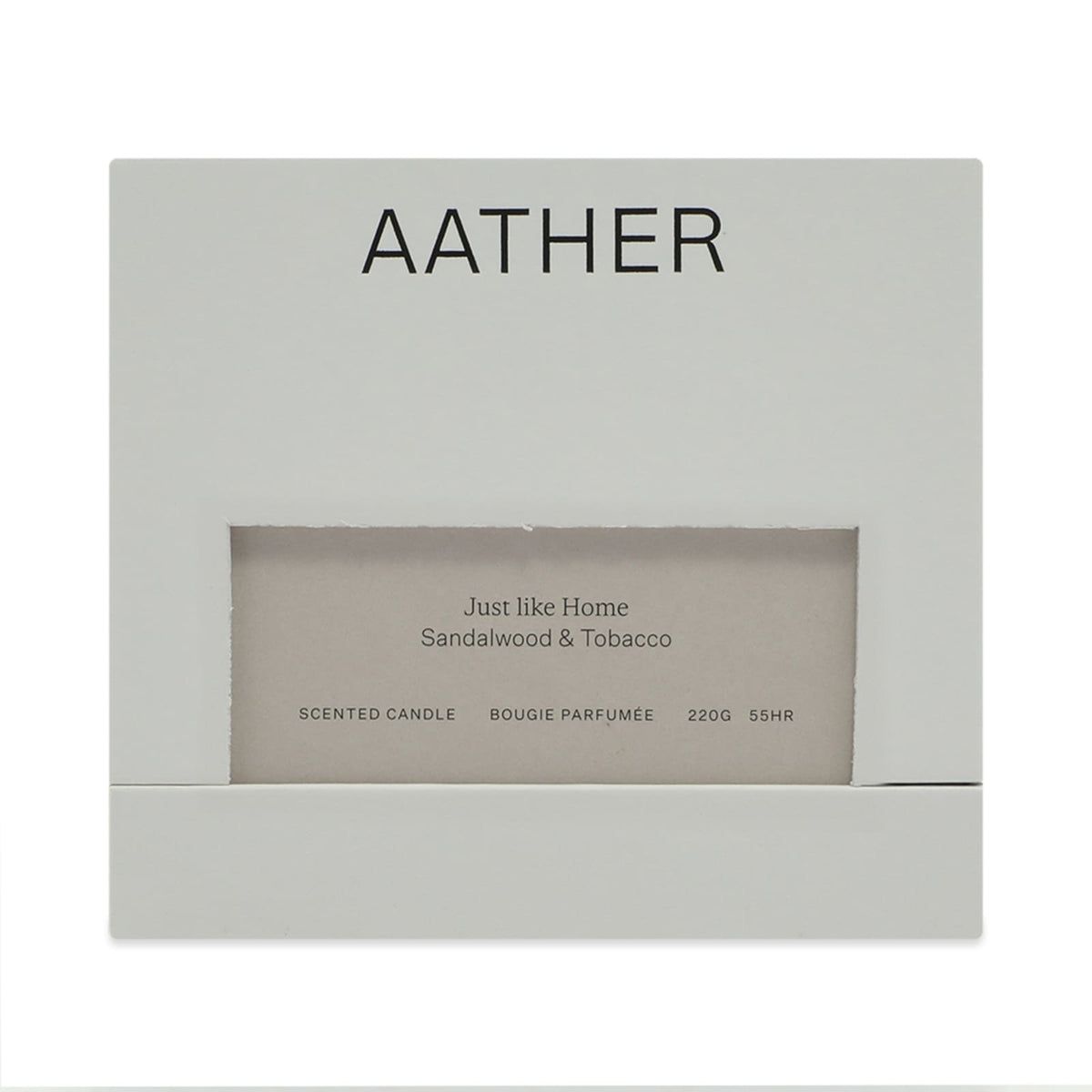 AATHER Just Like Home - Sandalwood & Tobacco Scented Candle