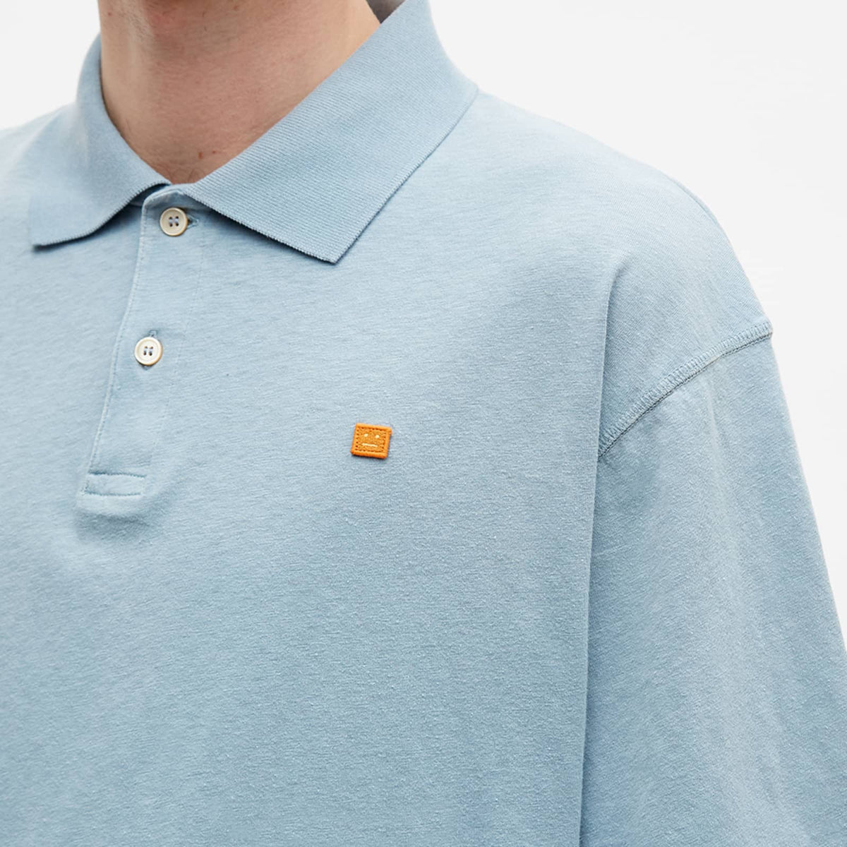 Acne Studios Egnes Fade Face Polo