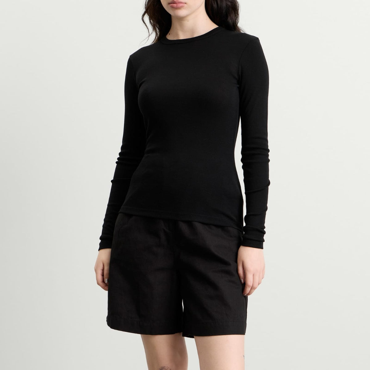 Róhe Fine Merino Long Sleeve Top
