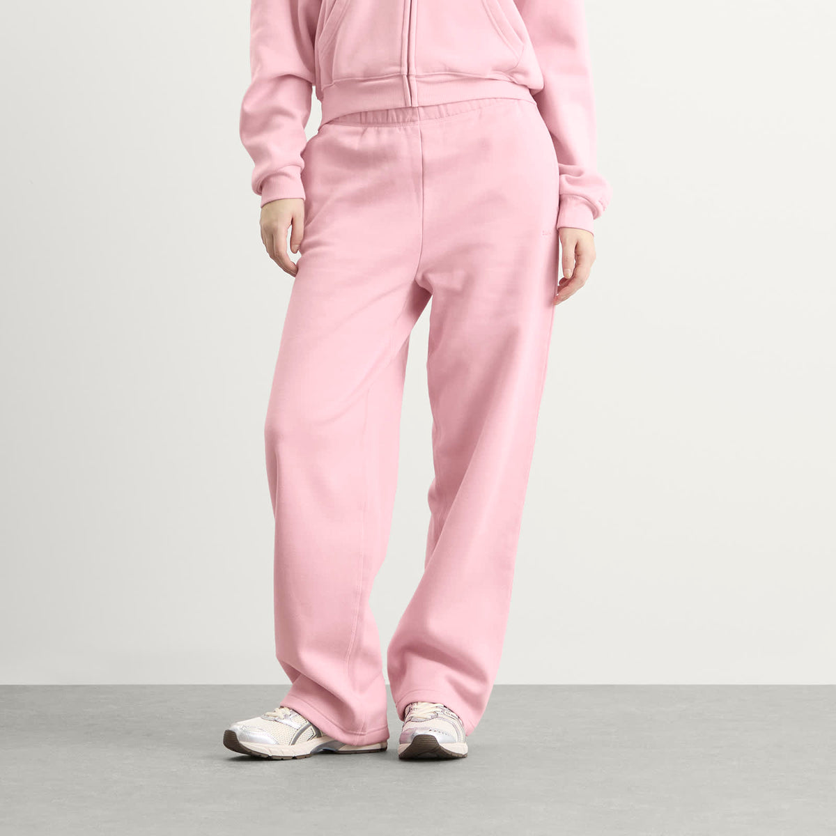 SKIMS Cotton Fleece Classic Straight Leg Pants