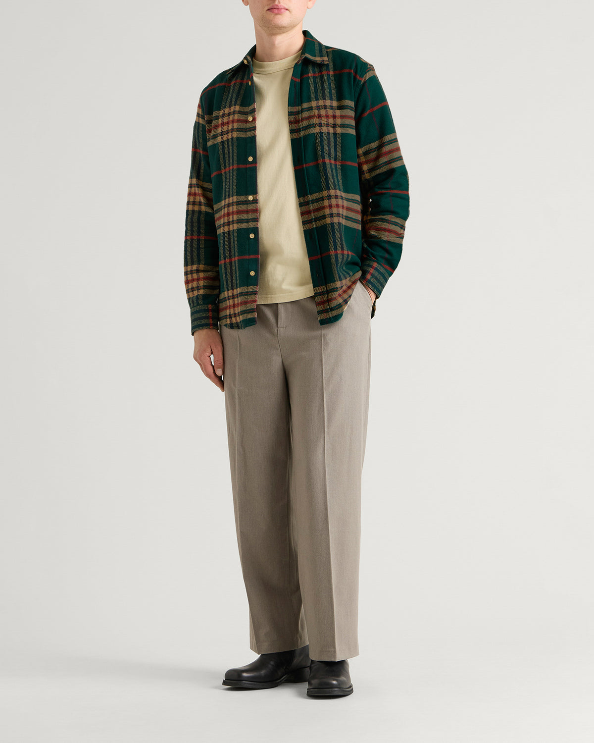 Portuguese Flannel Cervo Flannel Check Shirt