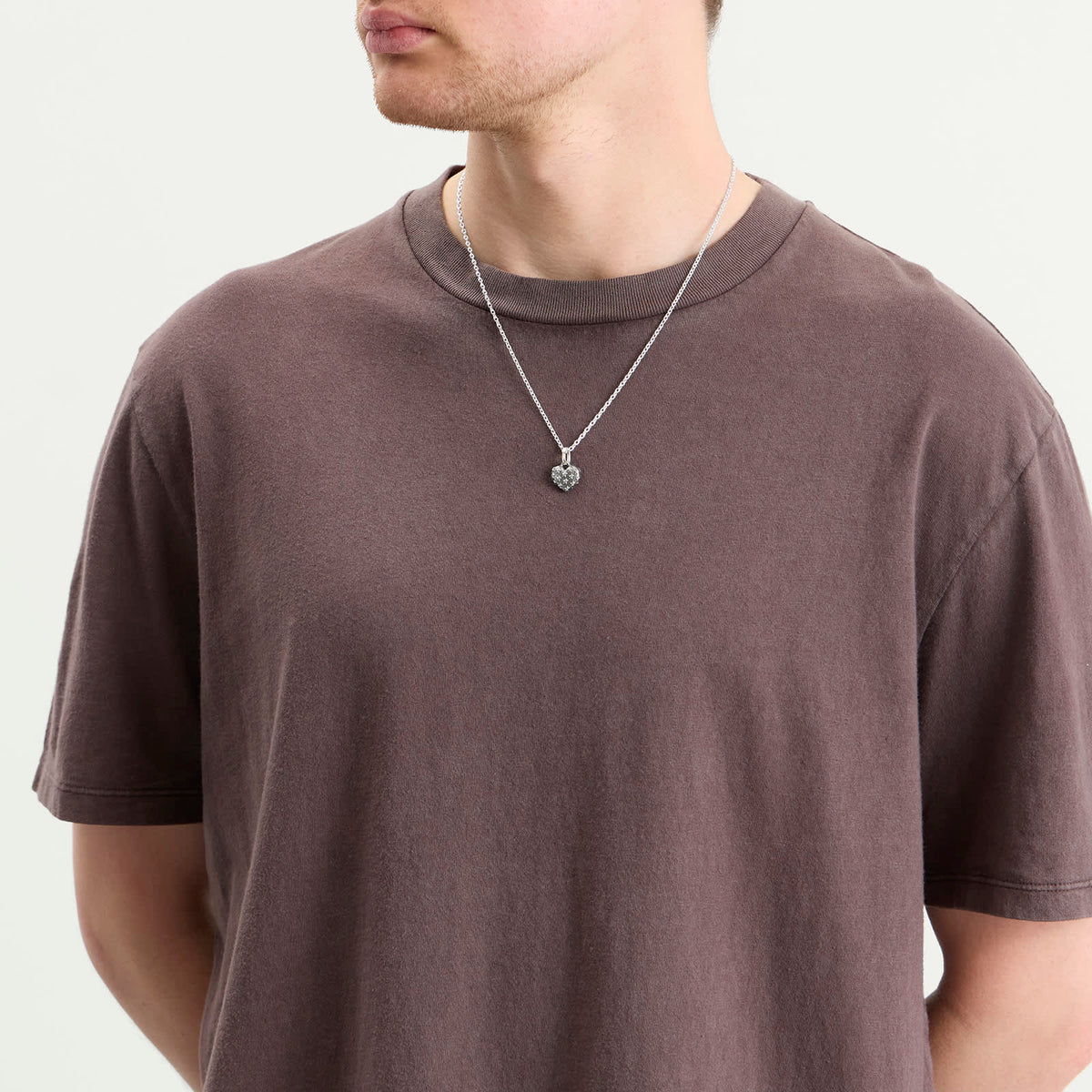 TwoJeys All-Over Heart Necklace