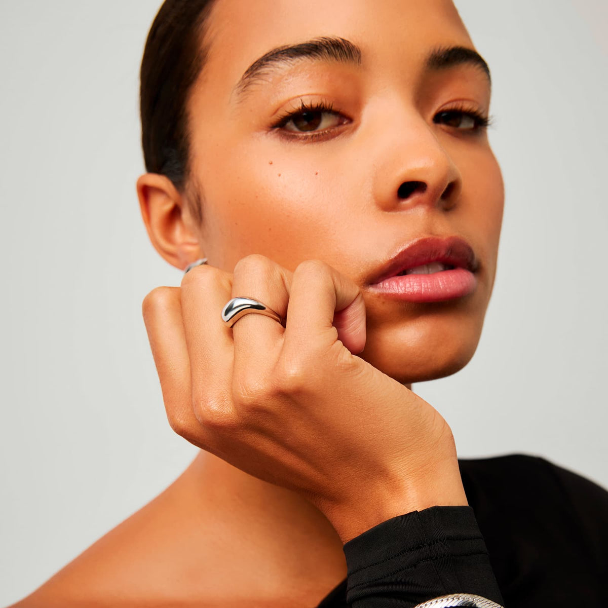 Missoma Savi Signature Stacking Ring