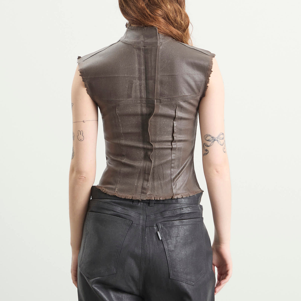 Ottolinger Glazed Denim Zip Top