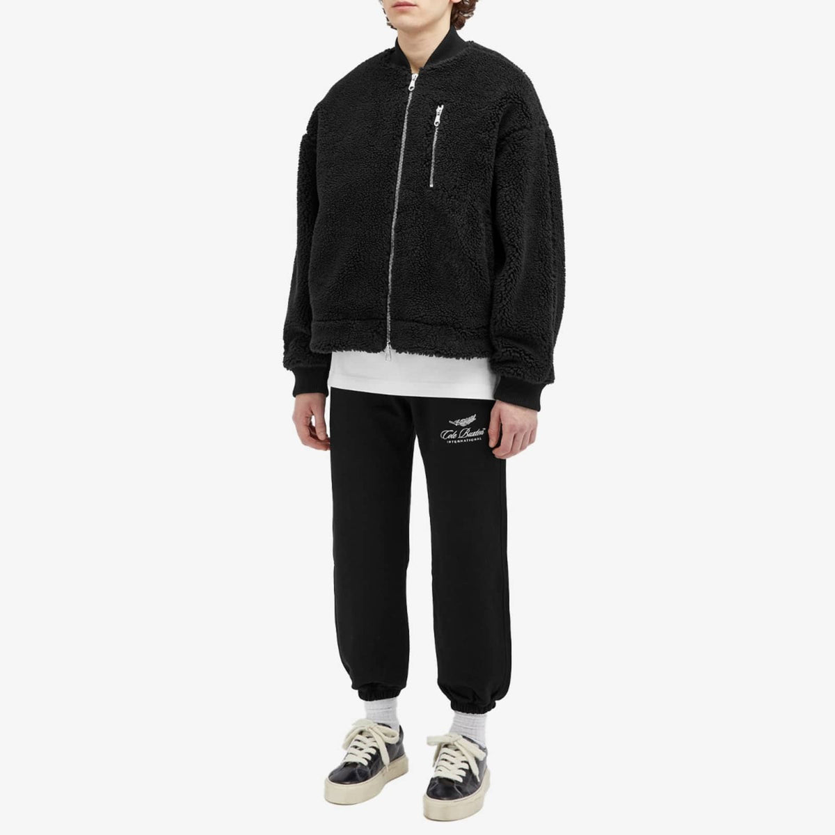 Cole Buxton Fleece Bomber Jacket