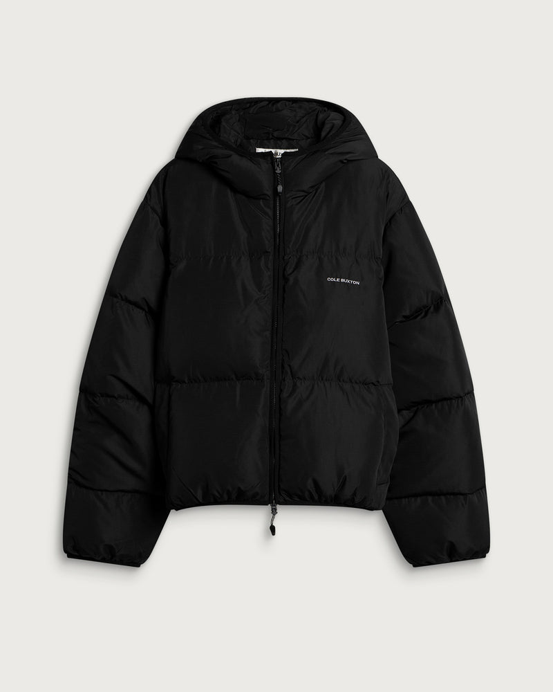 Cole Buxton Hooded Cocoon Down Jacket