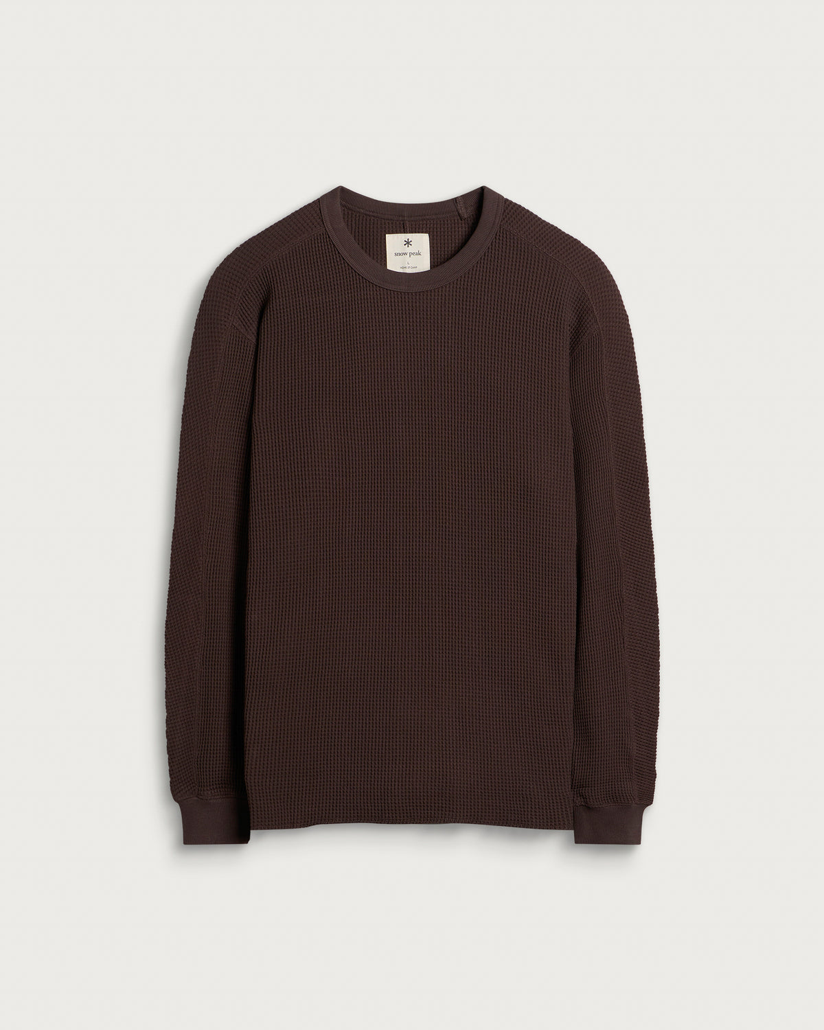 Snow Peak Heavyweight Waffle Pullover