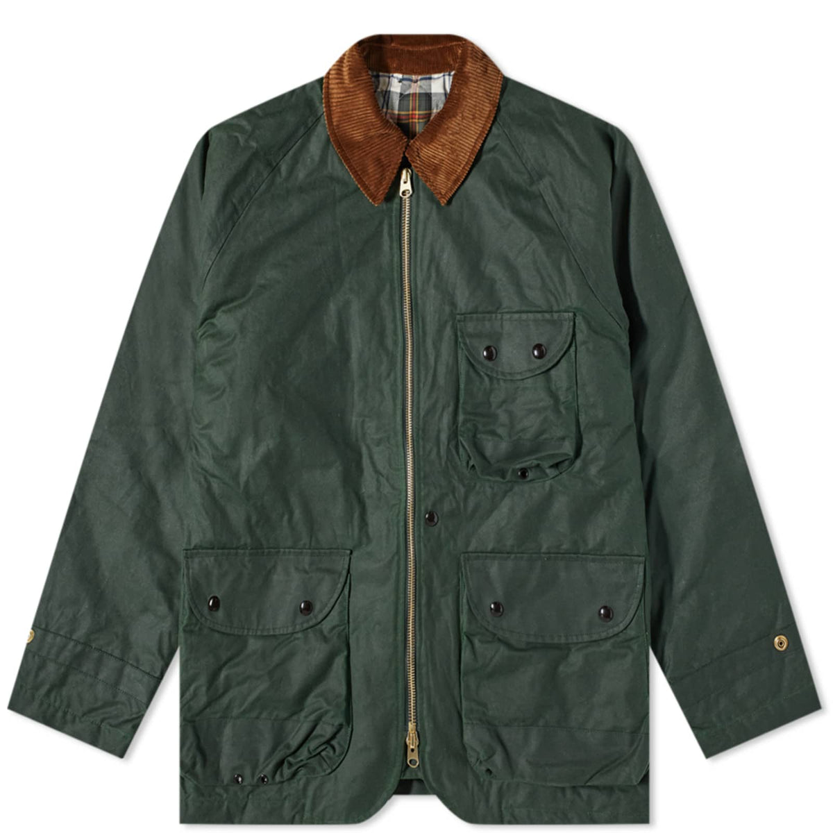 Drake's Waxed Cotton Coverall Jacket
