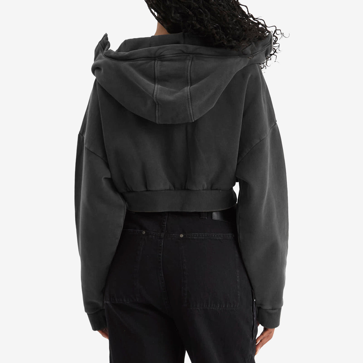 Entire Studios Cropped Full Zip Hoodie