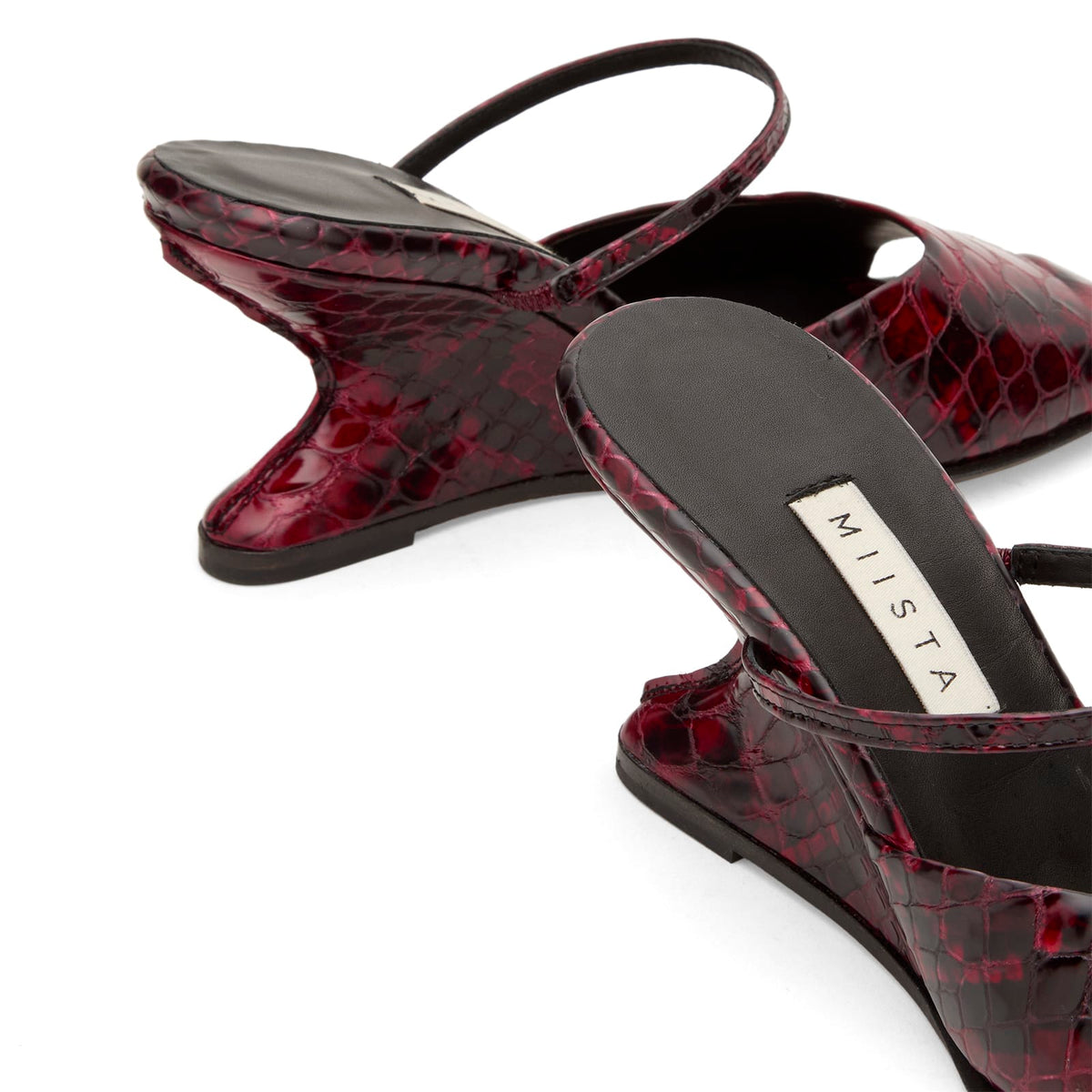 Miista Egle Snake Sandals